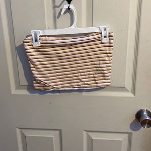 Striped tube top from wild fable